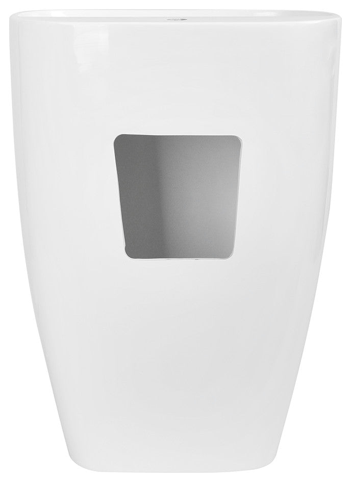 24" Streamline K-1680-24 Solid Surface Resin Freestanding Basin