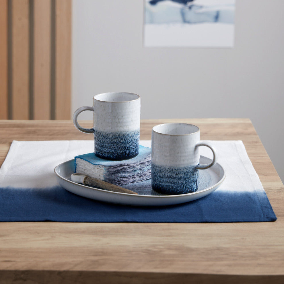 Kiln Blue by Denby Mugs, Set of 2