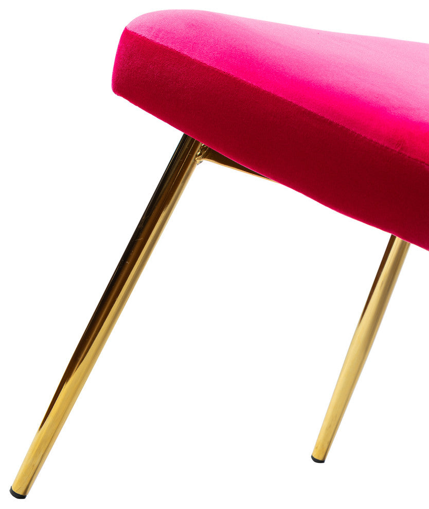 Milia Dining Chair Set of 4, Fuchsia