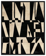 Cosine 3 Fine Art Print, Black, 42"x34"