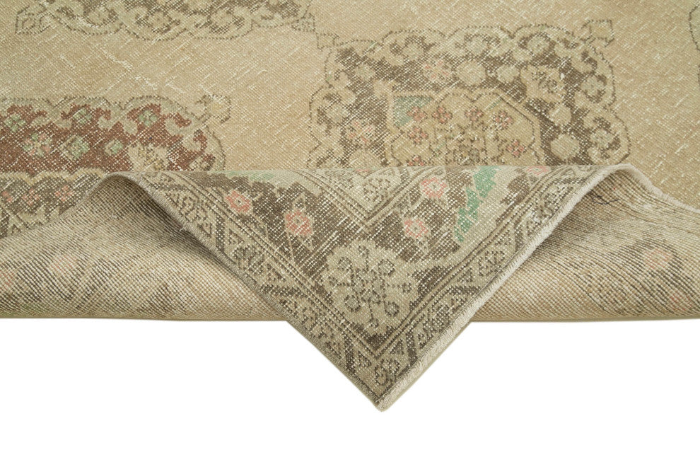 Rug N Carpet - Handwoven Turkish 4' 9" x 12' 2" Contemporary Runner Rug