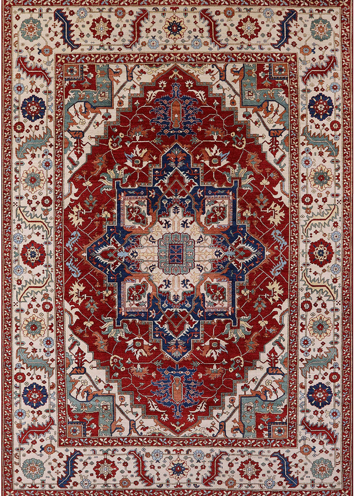 Ahgly Company Indoor Rectangle Mid-Century Modern Area Rugs, 4' x 6'