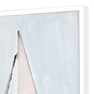 Sailing II, Mixed Media Shadow Box