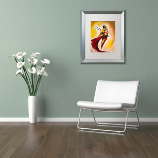 Marc Allante 'Matador' Art, Silver Frame, White Mat, 20x16