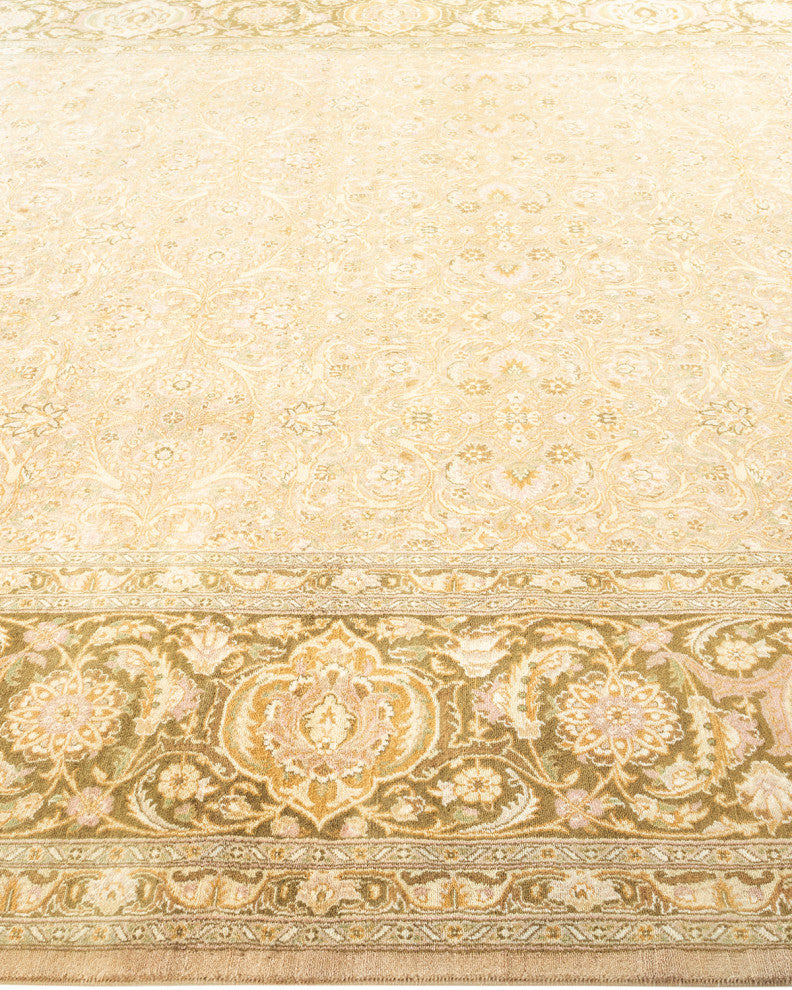 Nanded, One-of-a-Kind Hand-Knotted Area Rug Ivory, 8'0"x10'5"