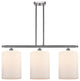 Innovations 516-3I-SN-G111-L 3 Light Island Light, Brushed Satin Nickel