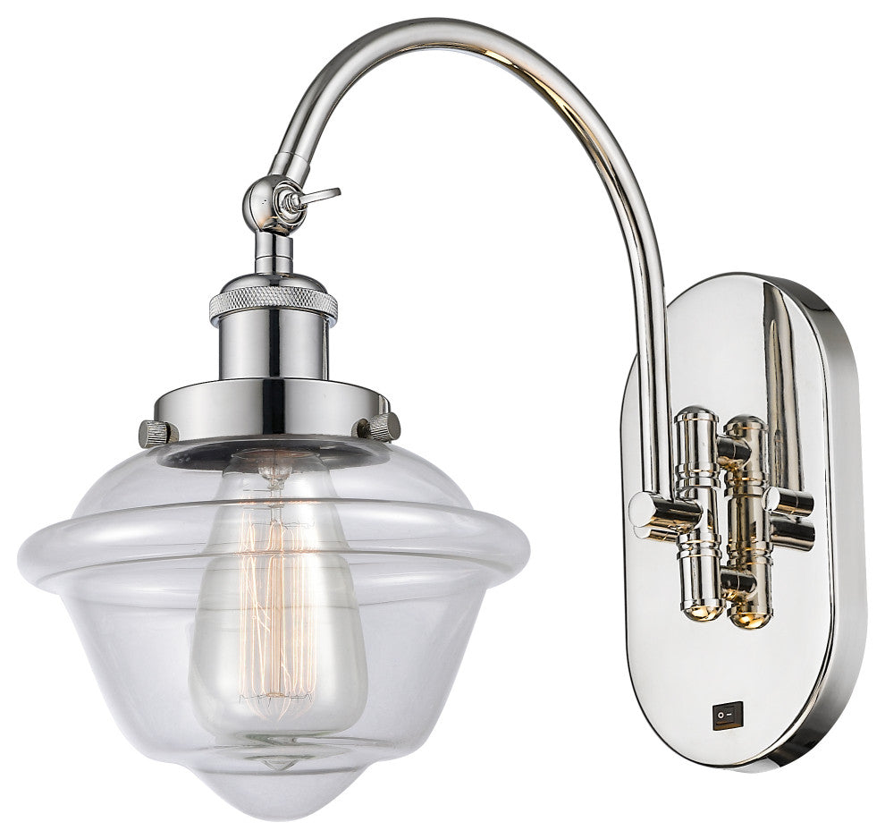 Innovations 918-1W-PN-G532 1-Light Sconce, Polished Nickel