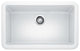 Blanco Ikon Silgranit 30" Apron Front Kitchen Sink, White