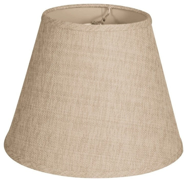 Empire Hardback Lampshade, Linen Belgium