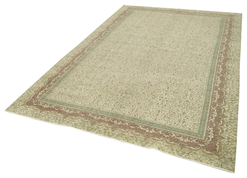 Rug N Carpet - Hand-knotted Oriental 6' 4'' x 9' 7'' Low Pile  Area Rug