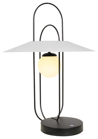 Lyra 24" ETL Certified Integrated LED Table Lamp, Black