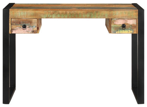 vidaXL Desk Home Office Desk Computer Desk Workstation Solid Wood Reclaimed