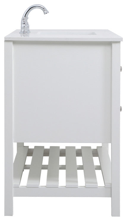 Tucker White 48" Single Sink Bathroom Vanity