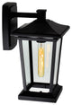 Leawood 1 Light Black Outdoor Wall Light