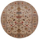 Ahgly Company Indoor Round Mid-Century Modern Area Rugs, 8' Round