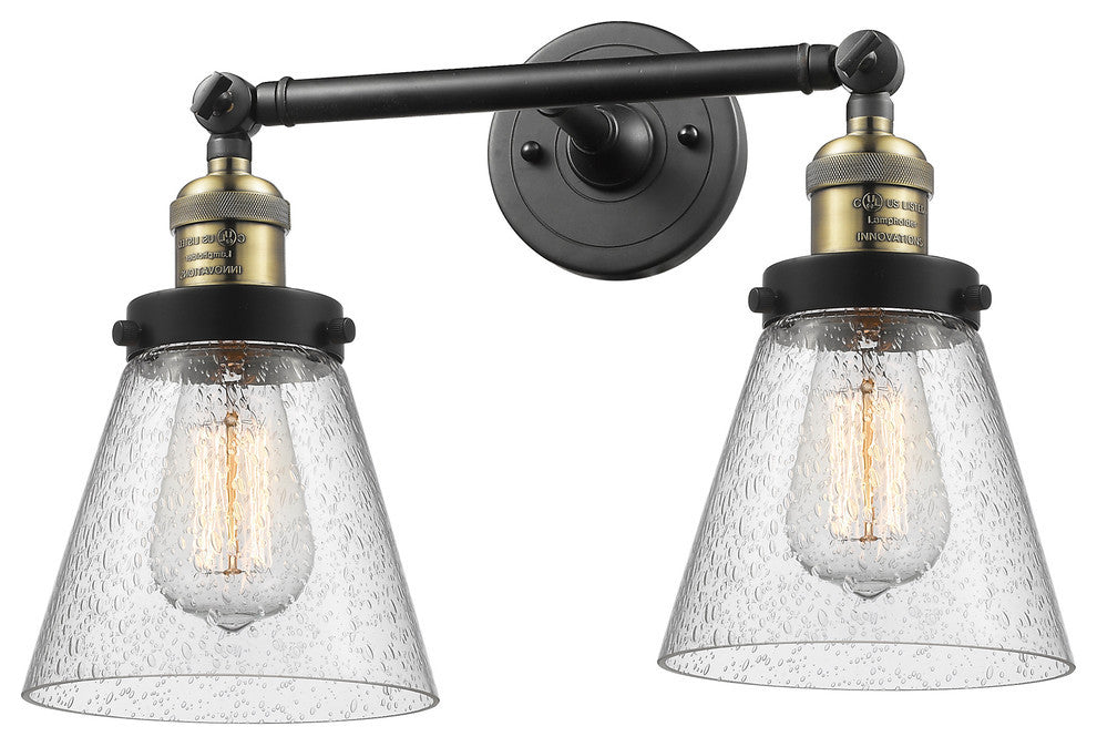 Innovations Lighting 208-Bab-G64-Led 2 Light Dimmable Led Bathroom Fixture