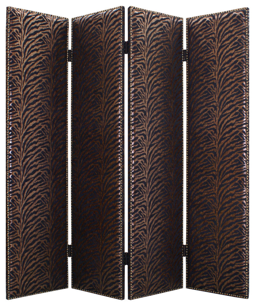 High-Quality 4-Panel Room Divider Screen