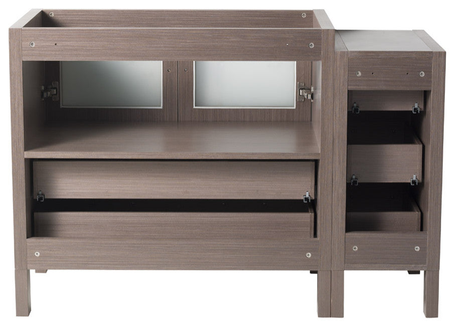 Fresca FCB62-3612GO Torino 48" Gray Oak Modern Bathroom Cabinets