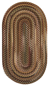 Bangor Braided Oval Rug, Sandy Beige, 2'3"x9' Runner