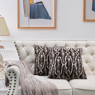 Tip Printing 2pcs Pillow Shell Set, Meru Geo Pure Cashmere