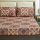Tache Bohemian Chic Mandala Paisley Fitted Sheet, Full