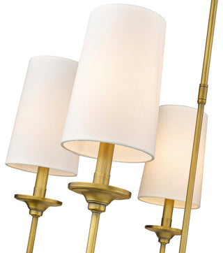 Z-Lite 3033-5 Emily 5 Light 28"W Chandelier - Brushed Nickel