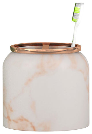 nu steel Misty Copper Collection Toothbrush Holder