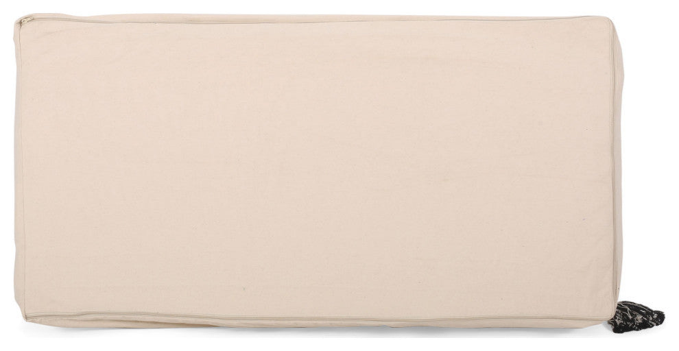 Furlong Boho Rectangular Bean Bag Ottoman