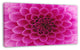 Dark Pink Abstract Flower Petals, Floral Canvas Art Print, 32"x16"