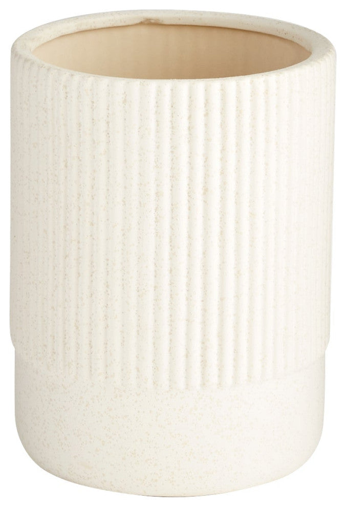Harmonica Vase, White, Small