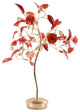 La Tour-de-Peilz | Creative LED Night Lightting in the Shape of Tree, Red