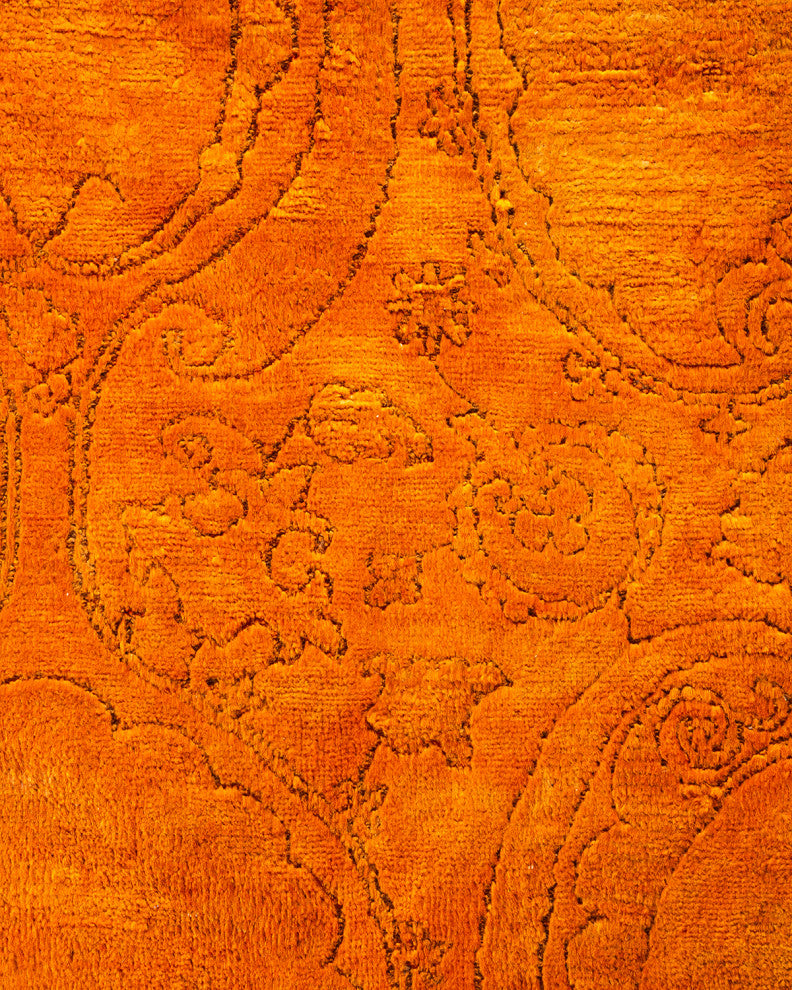 Vibrance, One-of-a-Kind Handmade Area Rug Orange, 19'7"x11'10"