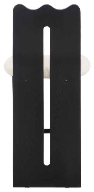 Safavieh Kieran Counter Stool, Creme/Black