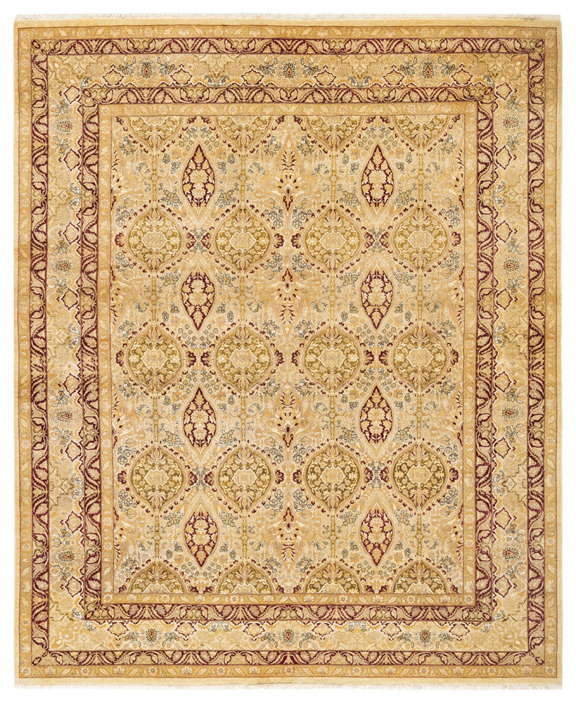 Adalynn, One-of-a-Kind Hand-Knotted Area Rug Ivory, 8'2"x10'1"