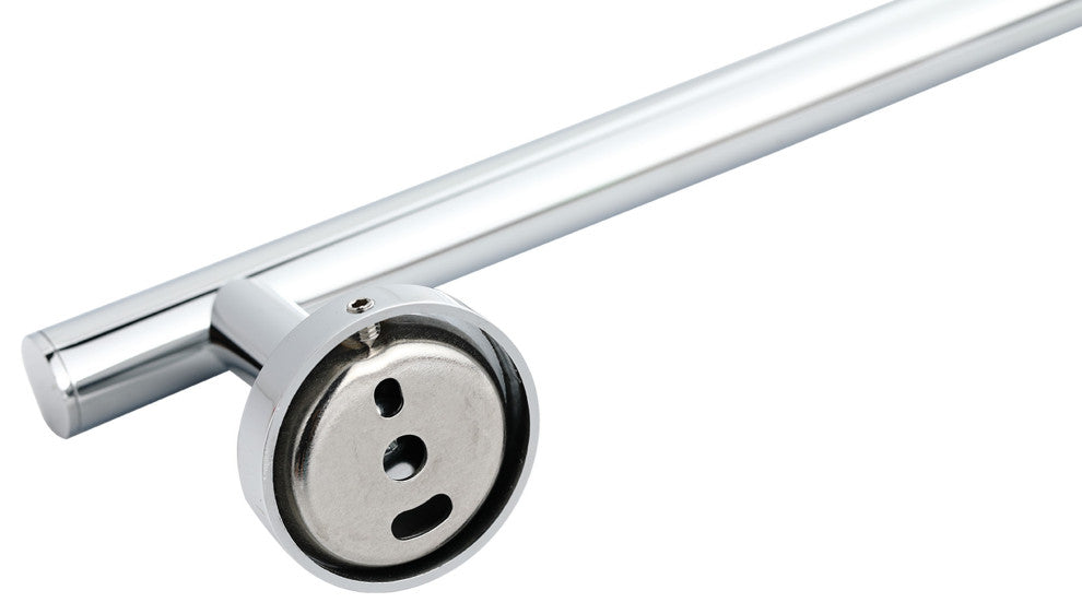 Elizabeth 24 in. Wall Mounted Towel Bar in Chrome