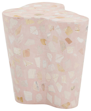 Slab Terrazzo Side Table