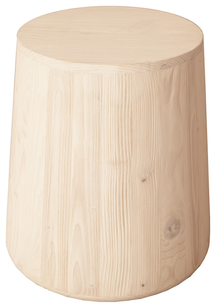 Mott End Table Ebony, Natural