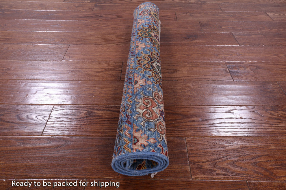 Hand Knotted Persian Gabbeh Tribal Wool Rug 2' 9" X 4' 4" Q10073