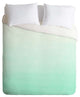 Deny Designs Social Proper Mint Ombre Duvet Cover - Lightweight