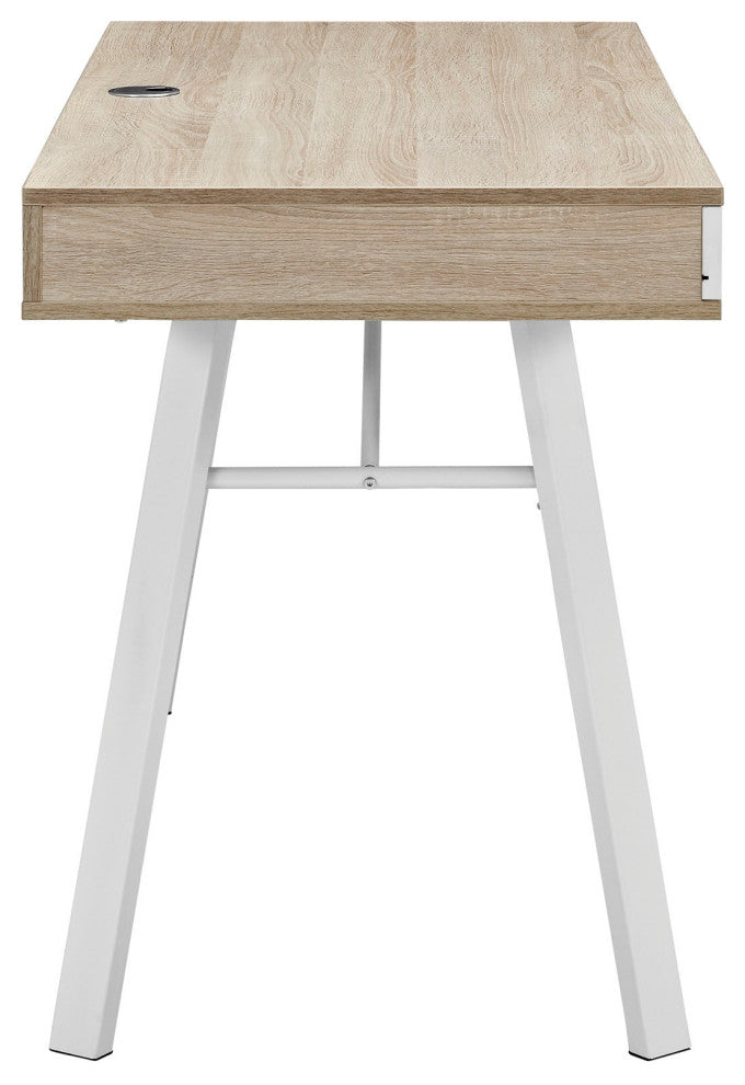 Stir Office Desk, Oak