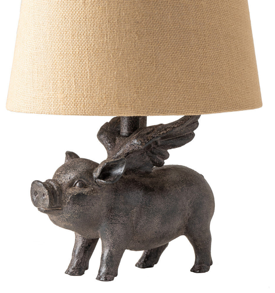 Hogs Fly Table Lamp, Grey