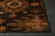 Hetty Hand knotted Contemporary Rug, Brown/Black/Taupe/Gold, 7'9x10'6