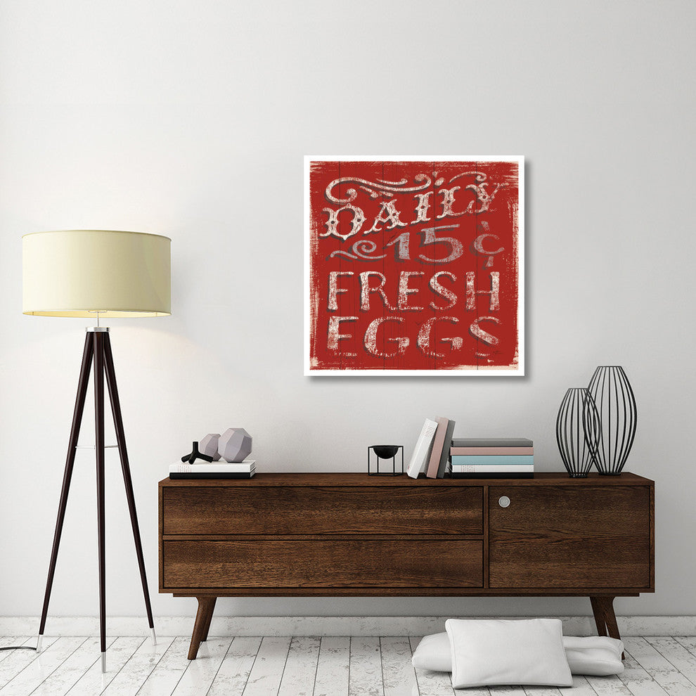 "Farmers Market XII" Digital Paper Print by Janelle Penner, 38"x38"
