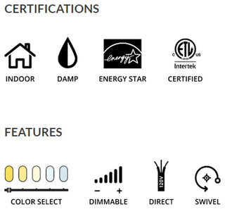 Aria 36" Rectangular Swivel LED Vanity Wall Sconce