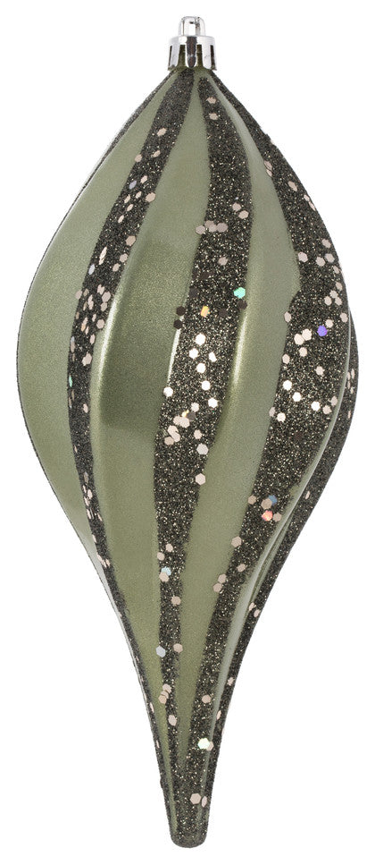 Drop Ornament , Wrought Iron, 8"