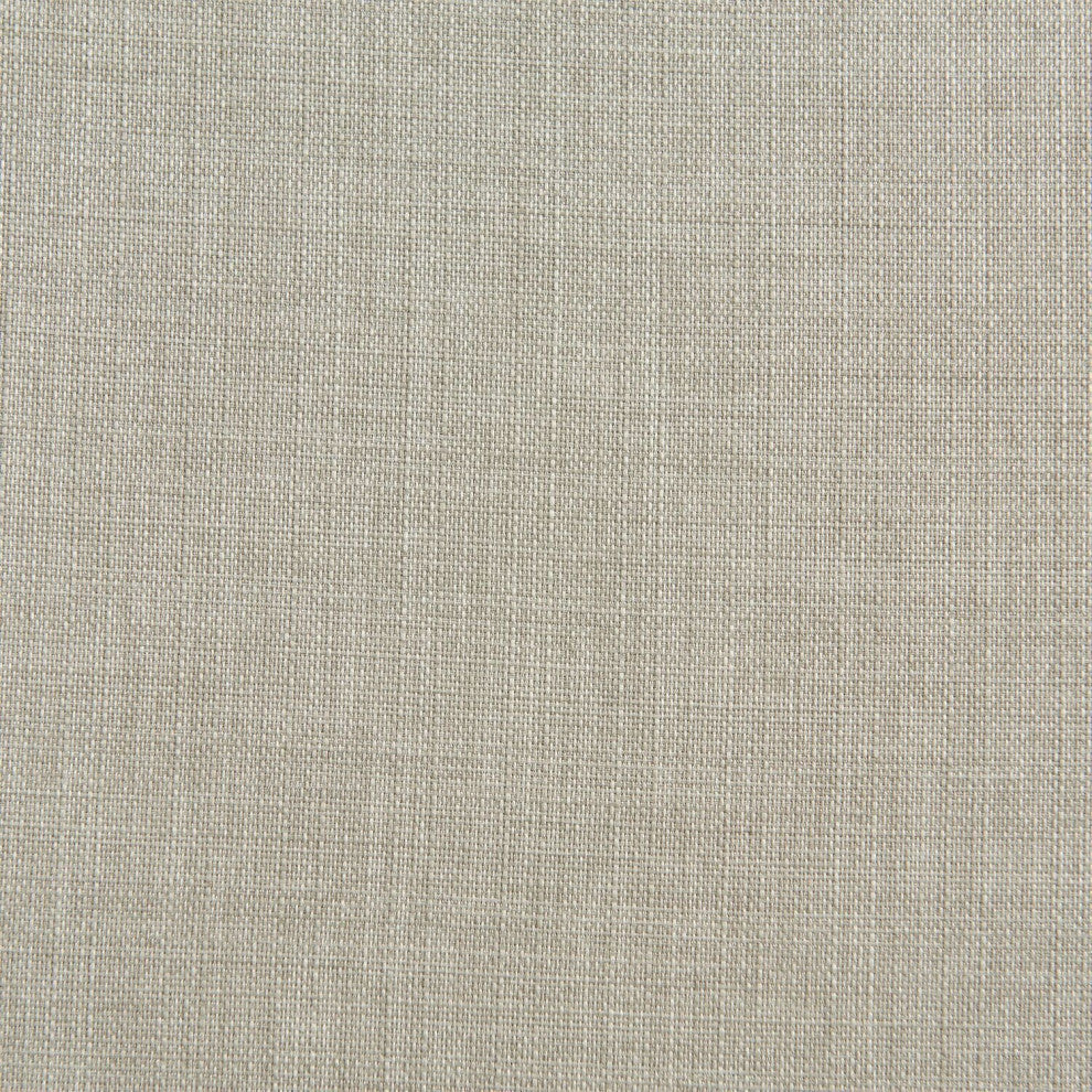 Unique Sofa, Armless Design With Button Tufted Back & Geometric Pillows, Taupe