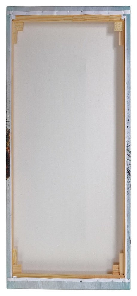 Epic Graffiti "Heavens Above Turret" by Darren White, Giclee Canvas Art, 30"x60"