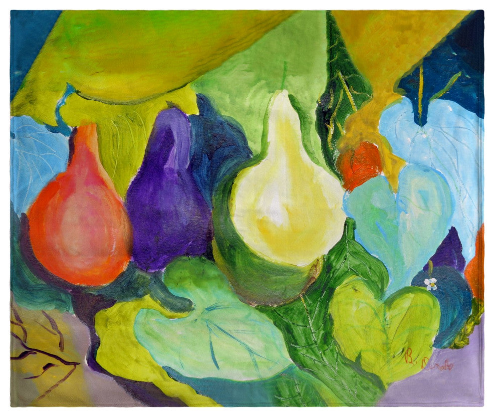 Betsy Drake Gourds Throw