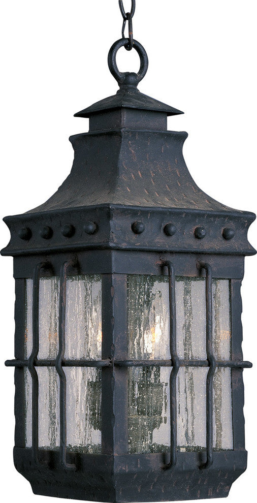 Maxim Nantucket 3-Light Outdoor Hanging Lantern Country Forge - 30088CDCF