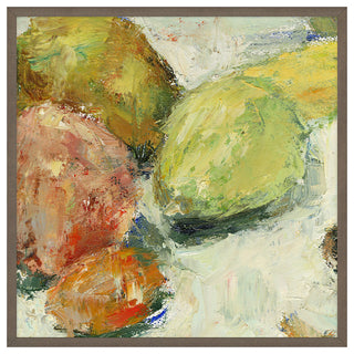 Fall Fruits 2 Fine Art Print, Walnut, 18"x18"